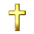 3D Golden Cross