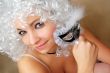Ladywith mask