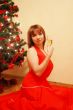 Red dress