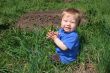 Child with the dandelion