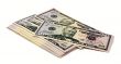Pack of 50 dollar banknotes