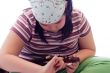 Girl Tuning Guitar