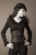 woman in black hat