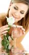 white rose woman in water #2