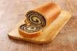 still life of poppy bread loaf in kitchen