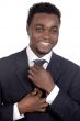 attractive african businessman