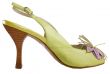 Lightgreen  shoe on high heel