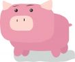 Cartoon pig