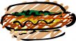 Hot dog sketch