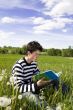 Reading boy