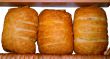 Plate of festive sausage rolls