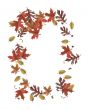 autumn leaf frame