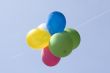 ballons on blue sky