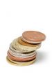 Pile of coins