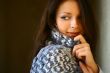 Blue scarf