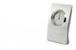 Clock on white background
