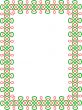 green-and-red celtic border 8