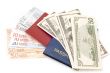 passport with money