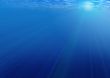 Background - rays of light under water