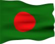3D Flag of Bangladesh