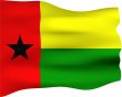 3D Flag of Guinea Bissau