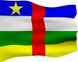 3D Flag of Central African Republic