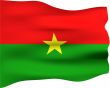 3D Flag of Burkina Faso