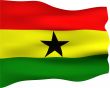 3D Flag of Ghana