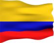 3D Flag of Colombia