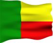 3D Flag of Benin