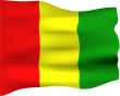 3D Flag of Guinea