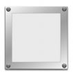 Metallic border