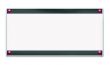 Metallic border