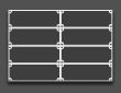 Metallic border
