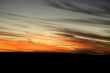 abstract sunset