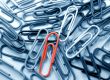 Background with paper-clips
