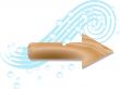 Arrow to sea