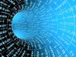 Internet symbol -  3d abstract tunnel