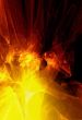 Abstraction fiery background