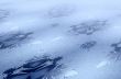 Abstraction icy background