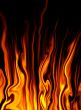 Abstraction flame background