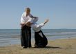 aikido on the beach