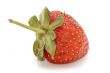strawberry on white