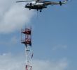 editing of aerials by a helicopter