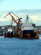 Ship in dock