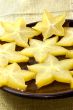 Close up view of the carambola