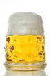 Glass of beer close-up
