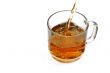 Transparent cup of tea