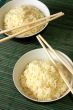 Two bowls of healthy organic rice