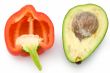 sweet pepper and avocado